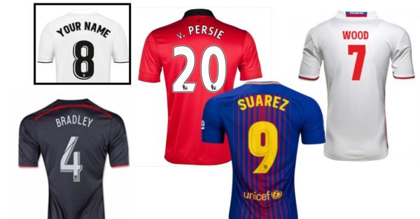 Football Shirt Printing Brighton